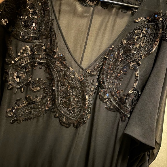 KAREN MILLEN Beautiful embroidered blouse, very good condition, size 12 - Picture 15 of 16